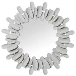 Espejo pared blanco
