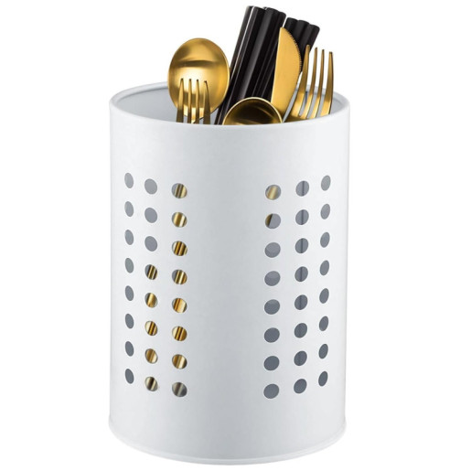 Soporte utensilios  blanco