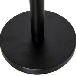 Soporte rollo cocina negro