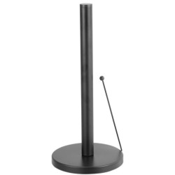Soporte rollo cocina negro