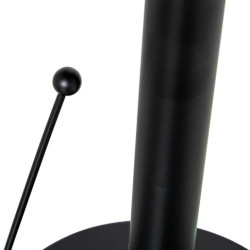 Soporte rollo cocina negro