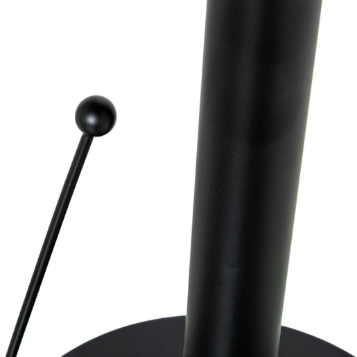 Soporte rollo cocina negro