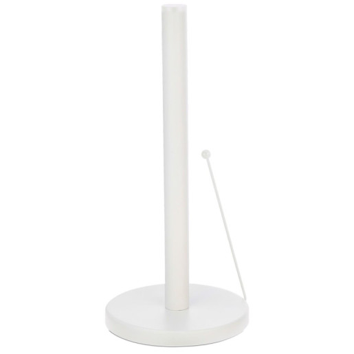 Soporte rollo cocina blanco