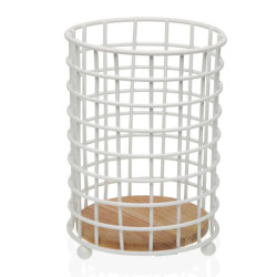 Soporte utensilios  blanco