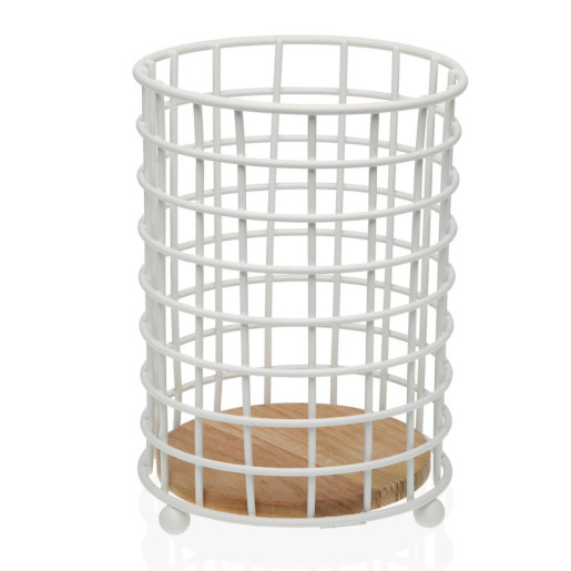 Soporte utensilios  blanco