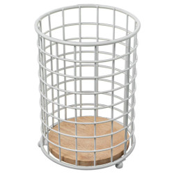 Soporte utensilios  blanco