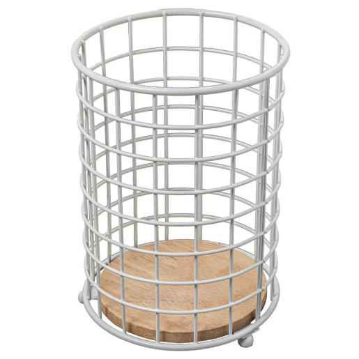 Soporte utensilios  blanco