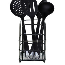 Soporte utensilios  negro
