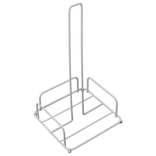 Soporte rollo cocina blanco
