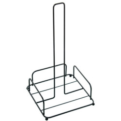 Soporte rollo cocina negro