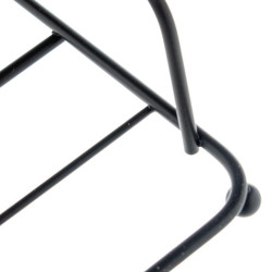 Soporte rollo cocina negro