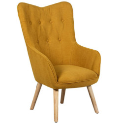 Sillon mostaza y natural