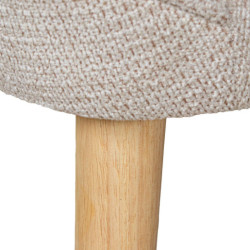 Sillon beige y natural
