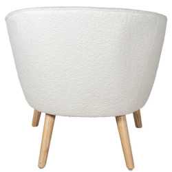 Sillon blanco y natural