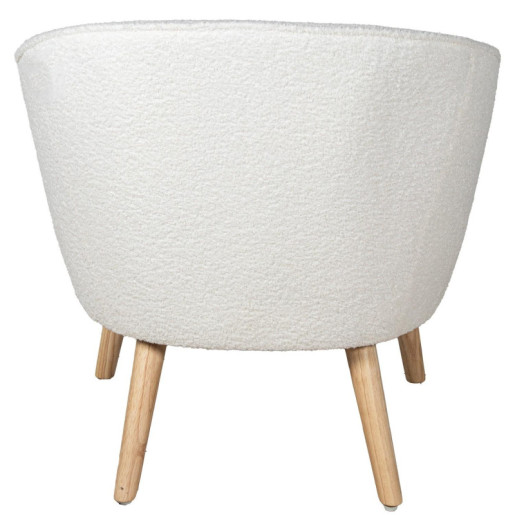 Sillon blanco y natural