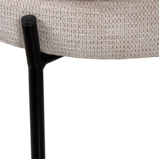 Sillon beige y negro