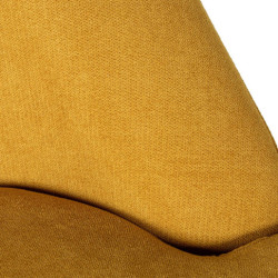 Sillon mostaza y negro