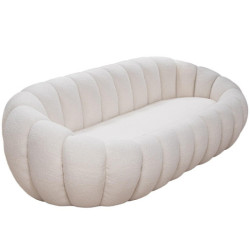 Sofa 3 plazas blanco