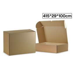 Caja carton automontante Marron