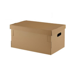 Caja carton automontante Marron