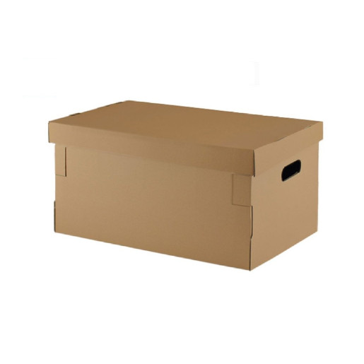 Caja carton automontante Marron