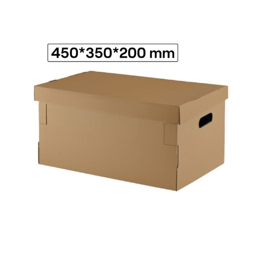 Caja carton automontante Marron
