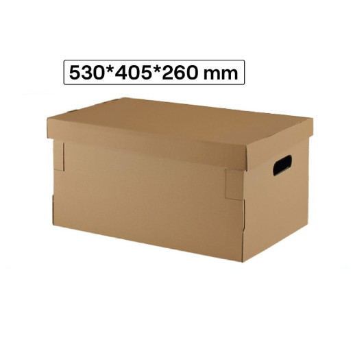 Caja carton automontante Marron