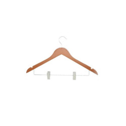 Set 12 perchas de la ropa Natural