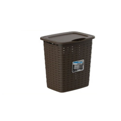 Cubo ropa sucia Marron