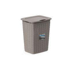 Cubo ropa sucia Marron arena