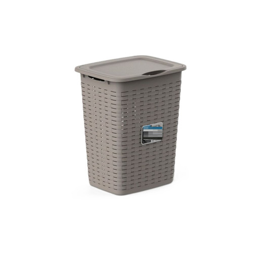 Cubo ropa sucia Marron arena