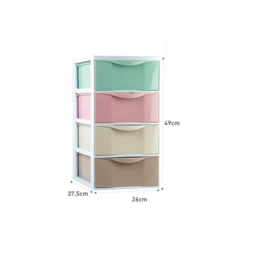 Cajonera para suelo o armarios Tonos pastel