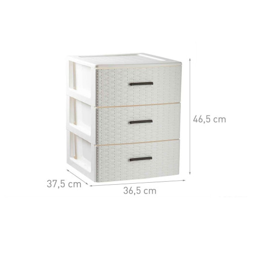 Cajonera para suelo o armarios Blanco roto