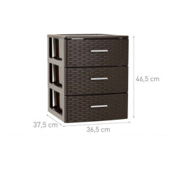 Cajonera para suelo o armarios Marron