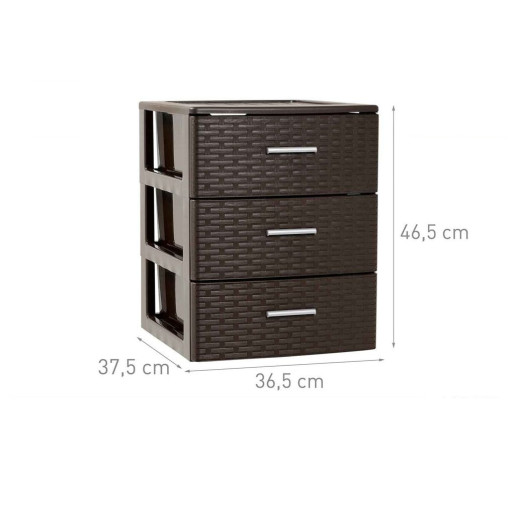 Cajonera para suelo o armarios Marron