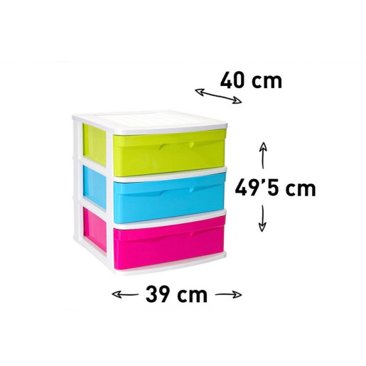 Cajonera multiusos Colores