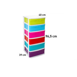 Cajonera multiusos Colores