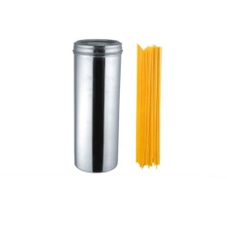 Set 3 tarros espaguetis Plateado