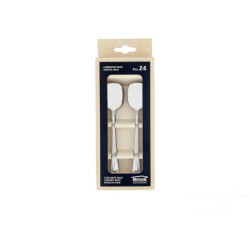 Set 24 cucharillas helado Plateado