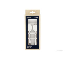 Set 24 cucharillas helado Plateado