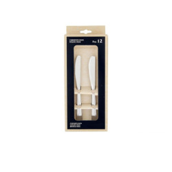 Set 24 cuchillos de postre Plateado