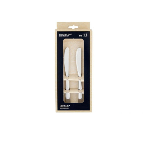 Set 24 cuchillos de postre Plateado