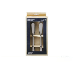 Set 24 cuchillos de pescado Plateado