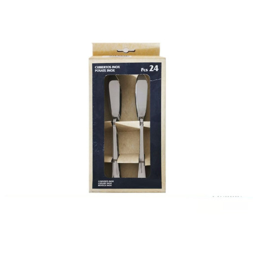 Set 24 cuchillos de pescado Plateado