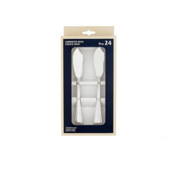 Set 24 cuchillos de pescado Plateado