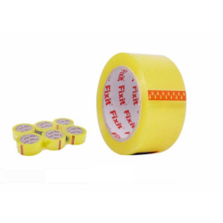 Set 6 precintos de embalar Amarillo