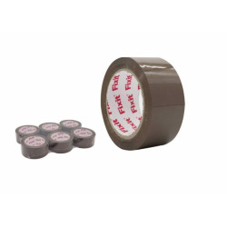 Set 6 precintos de embalar Marron