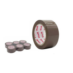 Set 6 precintos de embalar Marron