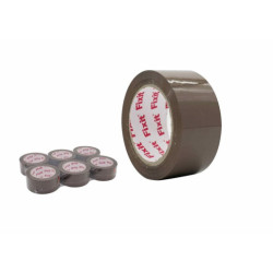 Set 6 precintos de embalar Marron