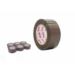 Set 6 precintos de embalar Marron